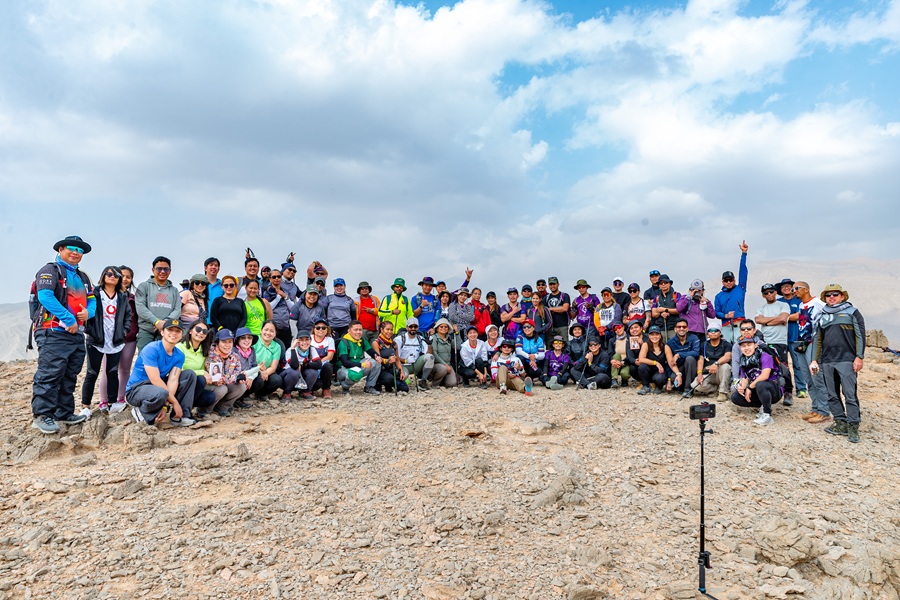 9th Cancer Awareness Climb Participants 