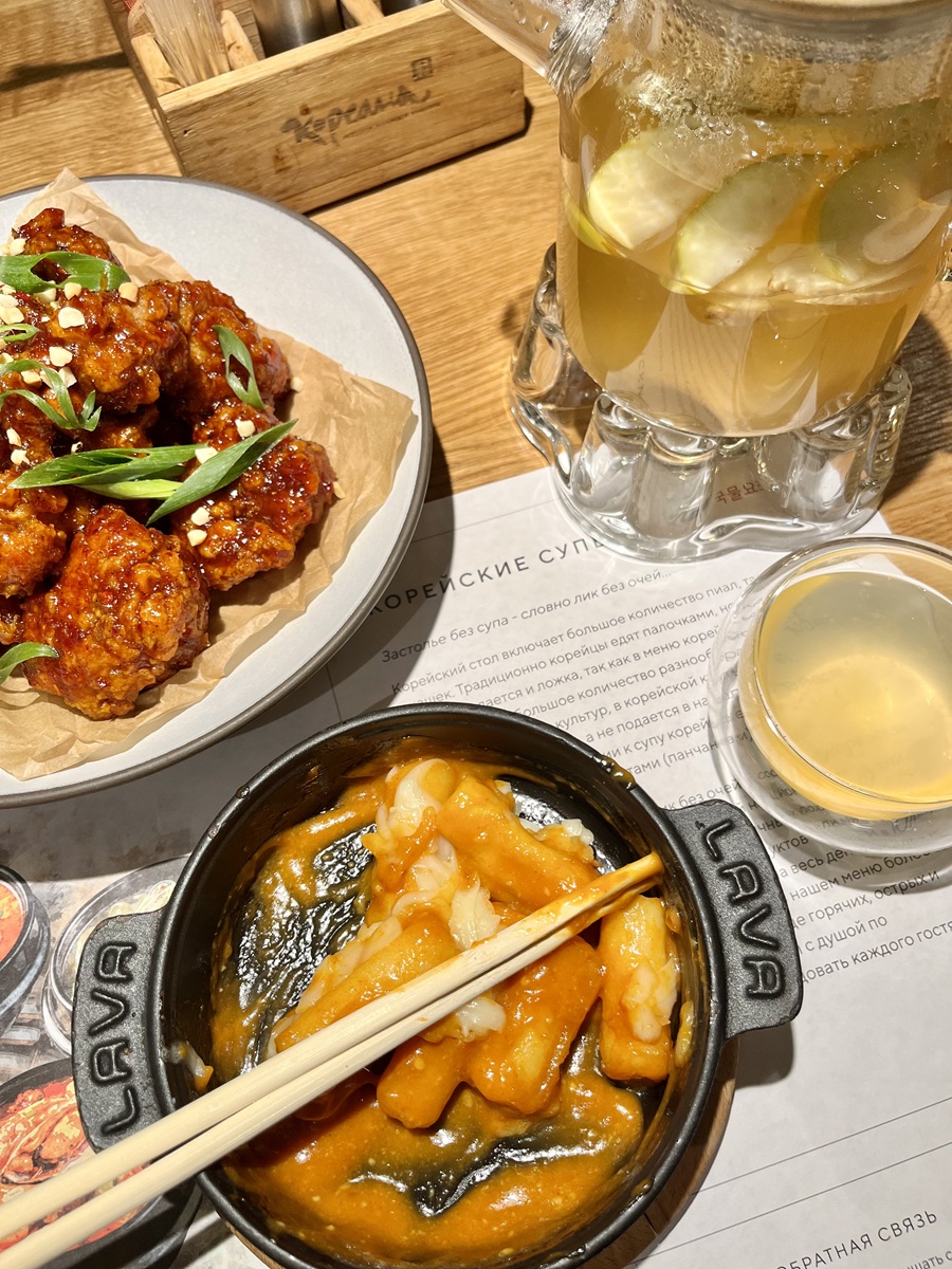 Korean food in St. Petersburg 