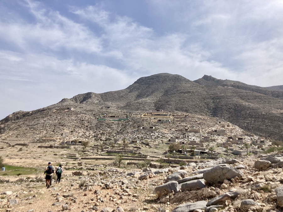 Hiking to the Saliya Al-Baqal Village in Ras Al Khaimah (Photo taken in 2022) 