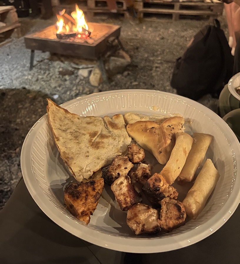 Free BBQ Dinner organized by Columbia Hike Society