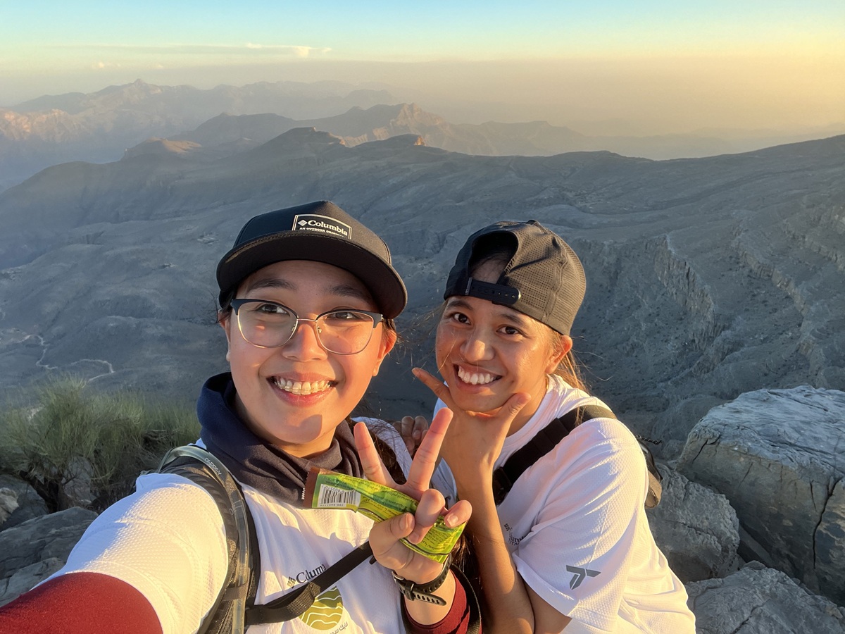 Selfie Opportunity with Aye from Myanmar, a team member from the Columbia Store 