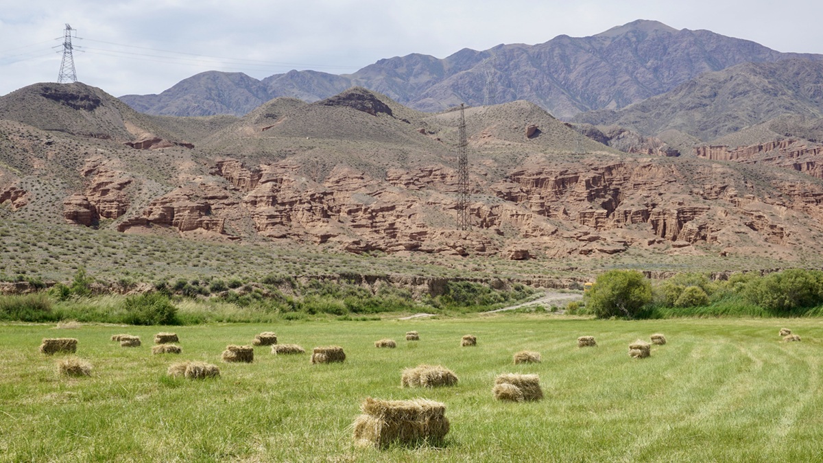 Beautiful view of Kok Moinok Canyon from Chuy River
