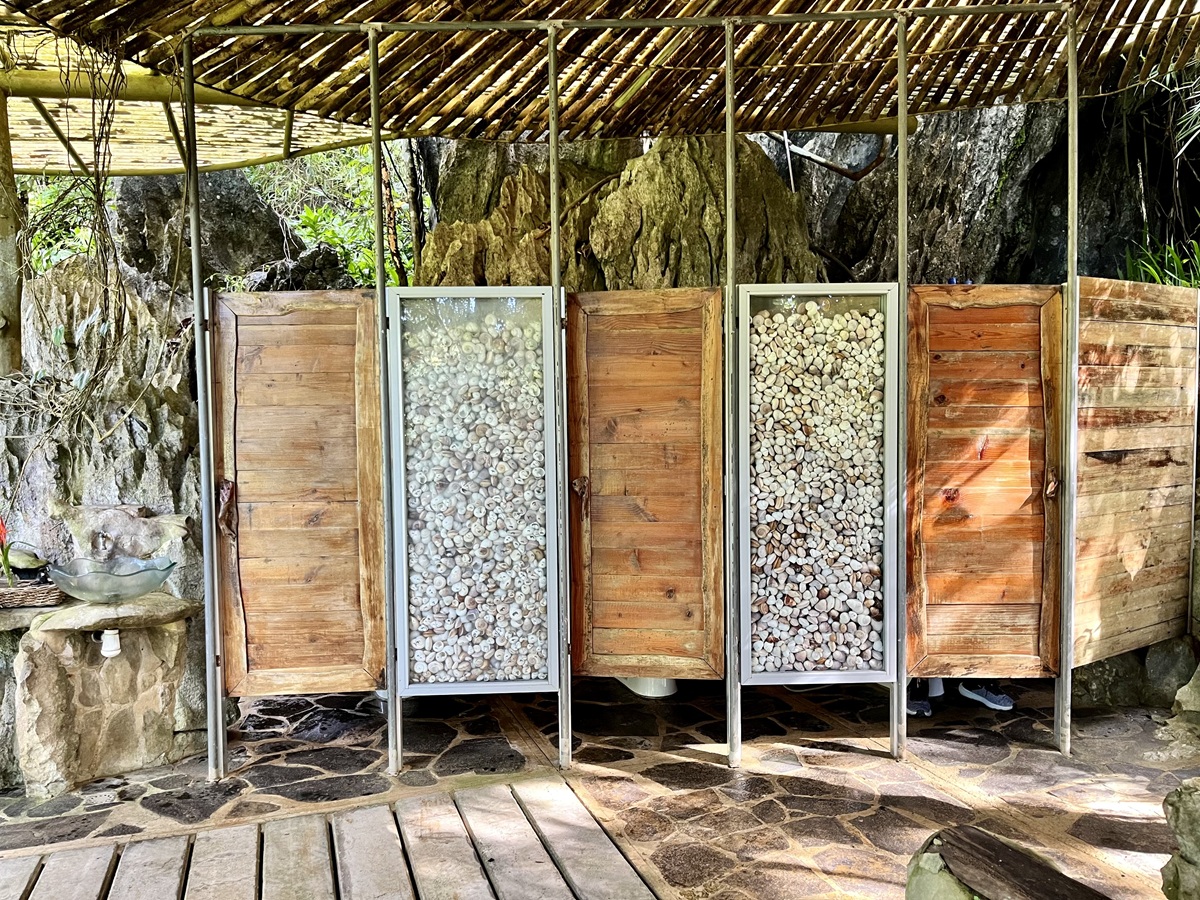 Eco-friendly toilet facility in Masungi Georeserve in Baras, Rizal