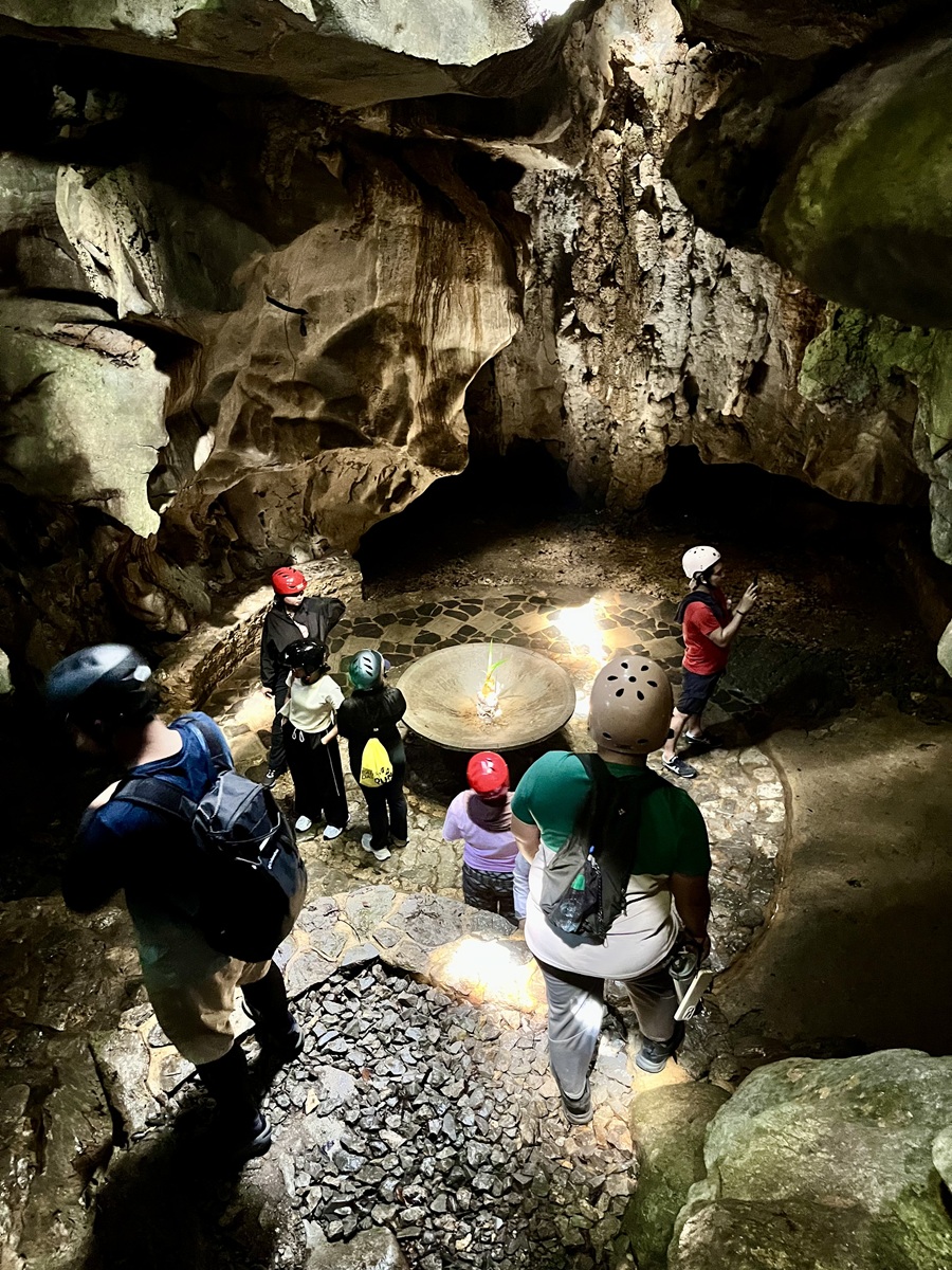 Inside Yungib ni Ruben in Masungi Georeserve in Rizal