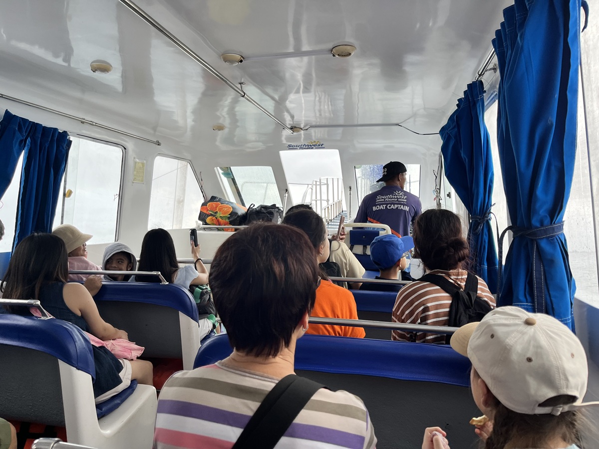 Southwest Tours dedicated boat transfer for travelers heading to Boracay Island