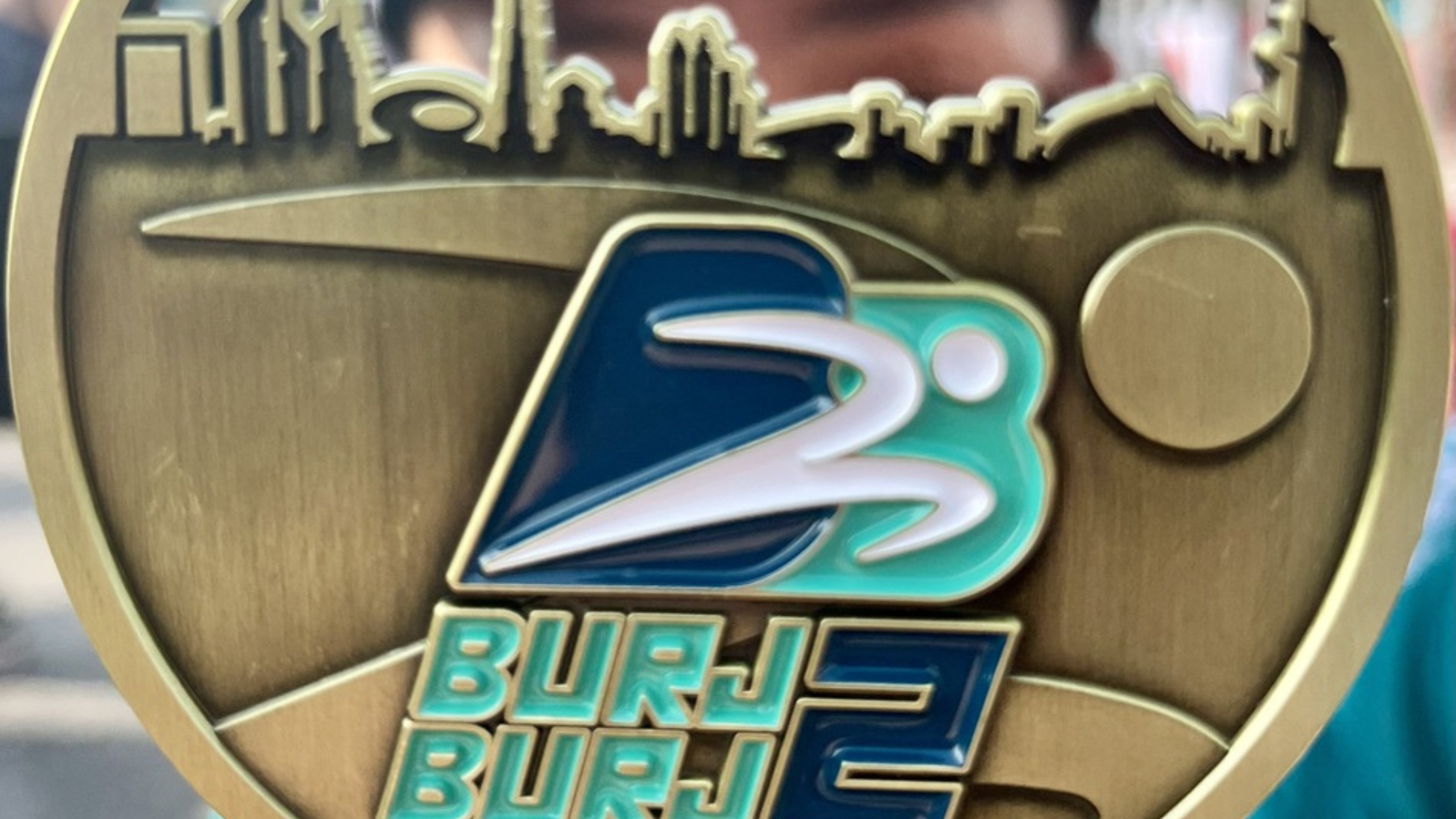 Burj2Burj 2026 Finisher Medal