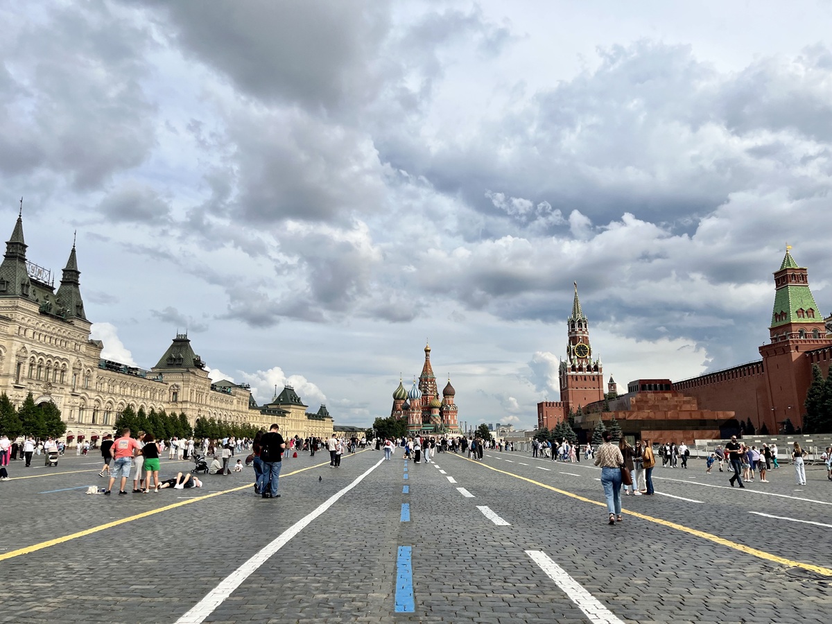 Red Square in Moscow Summer 2026