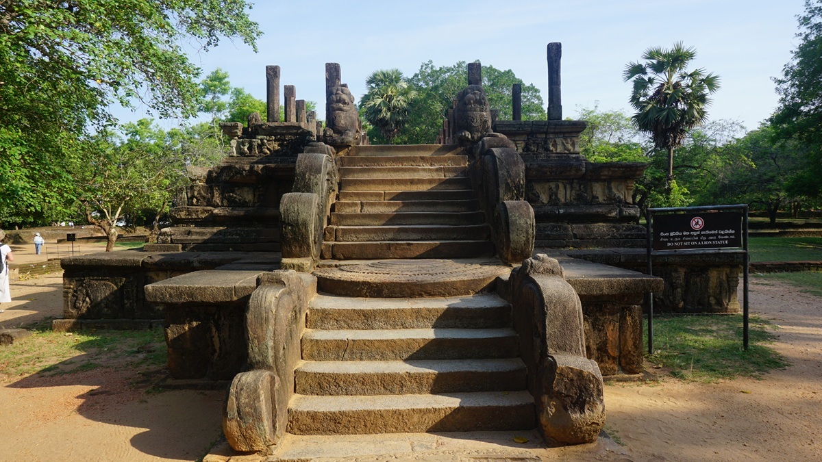 Council Chamber in Polonnaruwa