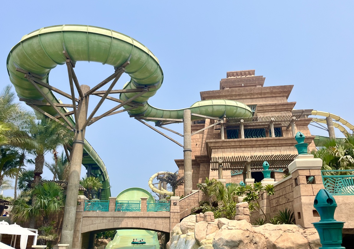 Poseidon Tower in Aquaventure World in Dubai